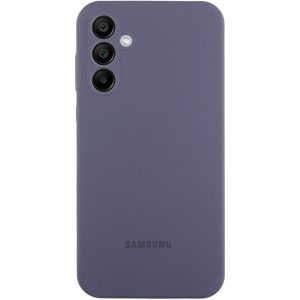 Чохол для Samsung Galaxy A36 Сірий Silicone Cover Lakshmi Full Camera with Logo