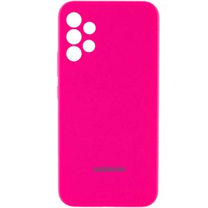 Чохол для Samsung Galaxy A53 5G Рожевий Silicone Cover Lakshmi Full Camera with Logo