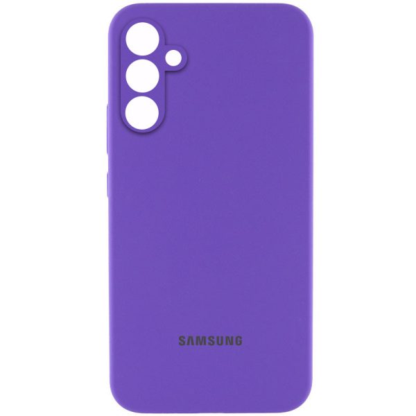 Чохол для Samsung Galaxy A54 5G Фіолетовий Silicone Cover Lakshmi Full Camera with Logo