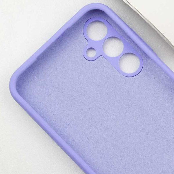 Чохол для Samsung Galaxy A54 5G Фіолетовий Silicone Cover Lakshmi Full Camera with Logo - Зображення 7