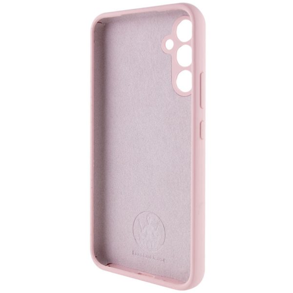 Чохол для Samsung Galaxy S23 FE Рожевий Silicone Cover Lakshmi Full Camera with Logo - Зображення 4