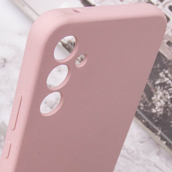 Чохол для Samsung Galaxy S23 FE Рожевий Silicone Cover Lakshmi Full Camera with Logo - Зображення 6