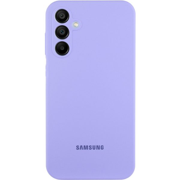 Чохол для Samsung Galaxy S23 FE Фіолетовий Silicone Cover Lakshmi Full Camera with Logo