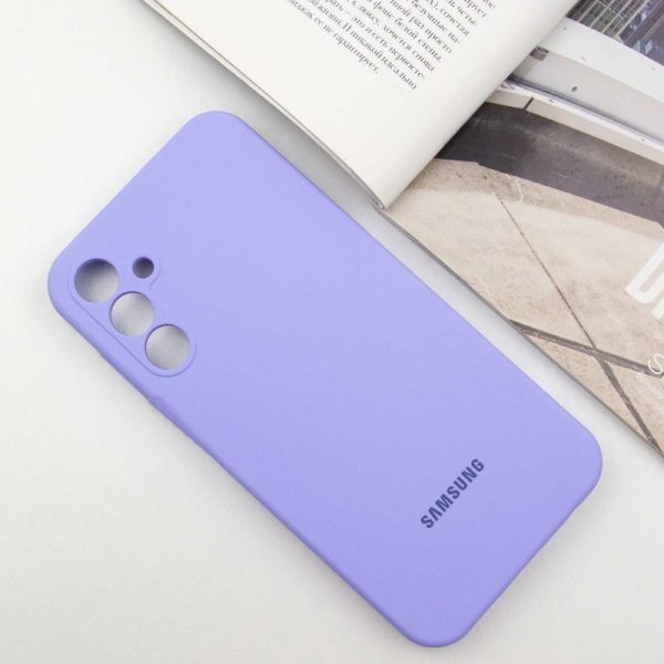 Чохол для Samsung Galaxy S23 FE Фіолетовий Silicone Cover Lakshmi Full Camera with Logo - Зображення 2