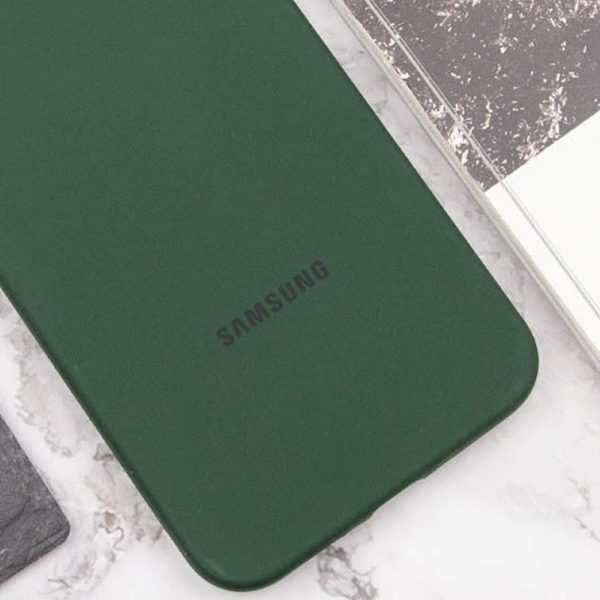 Чохол для Samsung Galaxy S23 FE Зелений Silicone Cover Lakshmi Full Camera with Logo - Зображення 6