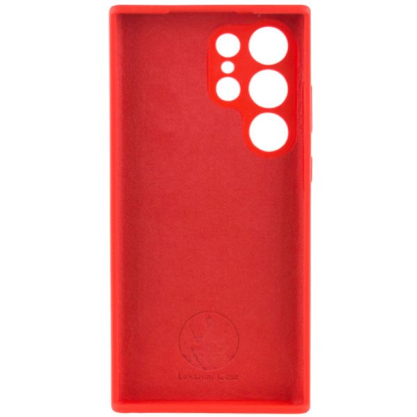 Чохол для Samsung Galaxy S23 Ultra Червоний Silicone Cover Lakshmi Full Camera with Logo - Зображення 2