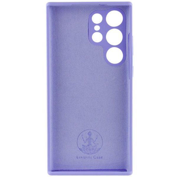 Чохол для Samsung Galaxy S23 Ultra Фіолетовий Silicone Cover Lakshmi Full Camera with Logo - Зображення 3