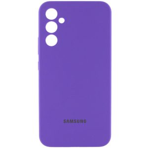Чохол для Samsung Galaxy S24+ Фіолетовий Silicone Cover Lakshmi Full Camera with Logo