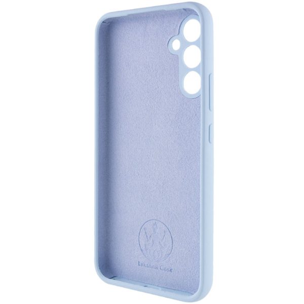 Чохол для Samsung Galaxy S24+ Блакитний Silicone Cover Lakshmi Full Camera with Logo - Зображення 3