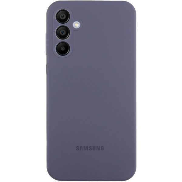 Чохол для Samsung Galaxy S25+ Сірий Silicone Cover Lakshmi Full Camera with Logo