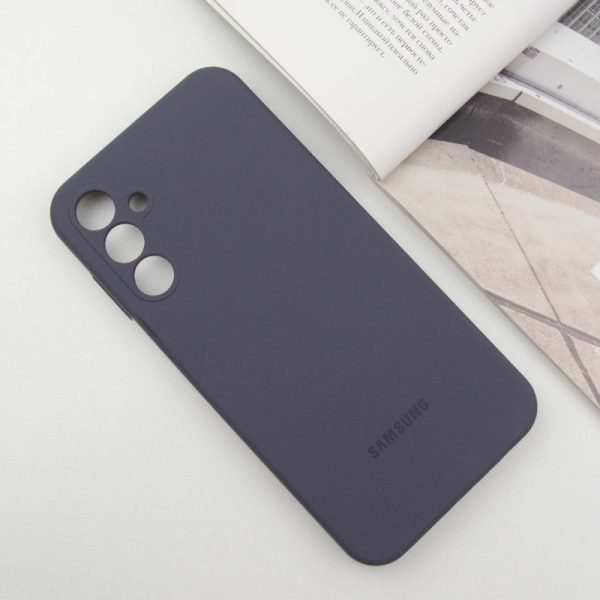 Чохол для Samsung Galaxy S25+ Сірий Silicone Cover Lakshmi Full Camera with Logo - Зображення 2