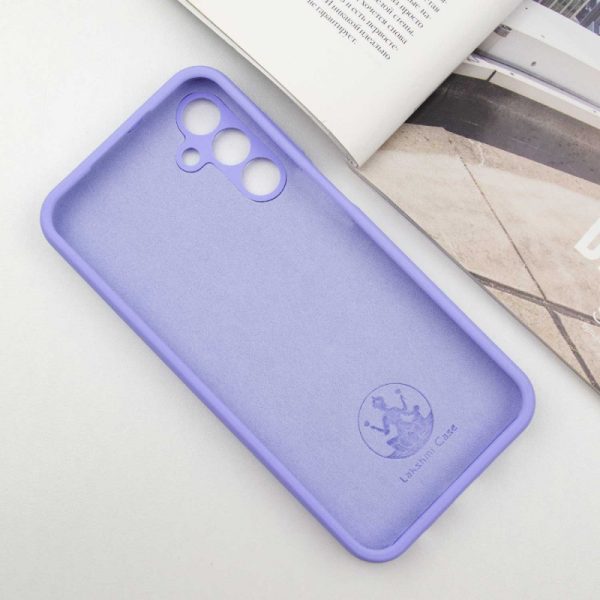 Чохол для Samsung Galaxy S25+ Фіолетовий Silicone Cover Lakshmi Full Camera with Logo - Зображення 3