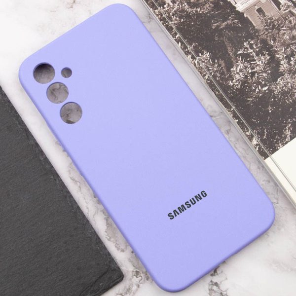 Чохол для Samsung Galaxy S25+ Фіолетовий Silicone Cover Lakshmi Full Camera with Logo - Зображення 5