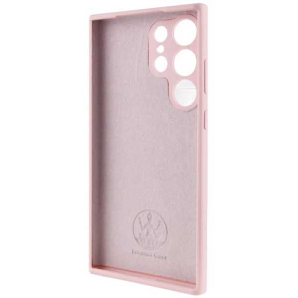 Чохол для Samsung Galaxy S25 Ultra Рожевий Silicone Cover Lakshmi Full Camera with Logo - Зображення 3
