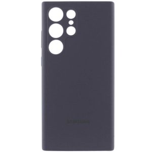 Чохол для Samsung Galaxy S25 Ultra Сірий Silicone Cover Lakshmi Full Camera with Logo