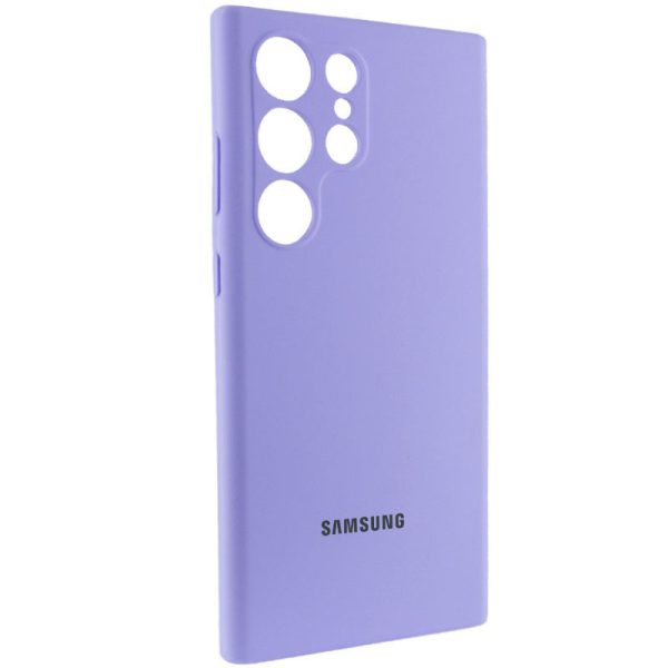 Чохол для Samsung Galaxy S25 Ultra Фіолетовий Silicone Cover Lakshmi Full Camera with Logo - Зображення 2