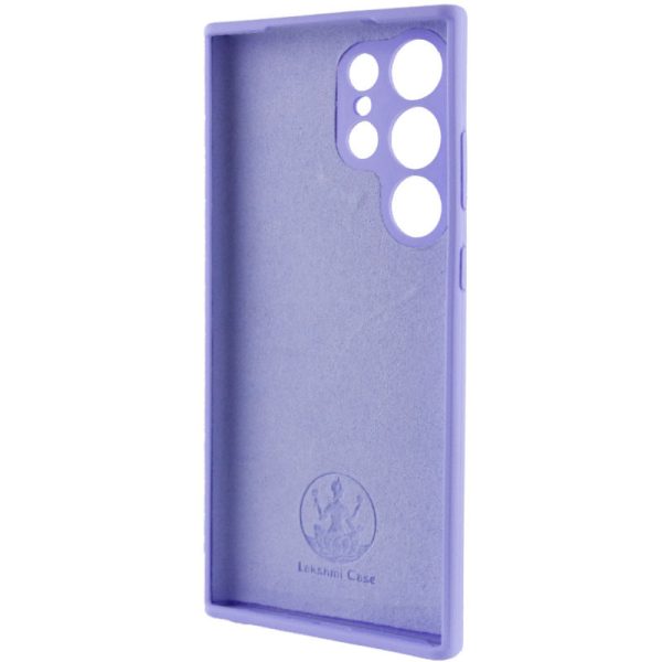 Чохол для Samsung Galaxy S25 Ultra Фіолетовий Silicone Cover Lakshmi Full Camera with Logo - Зображення 4