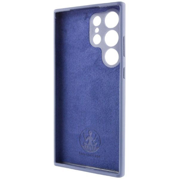 Чохол для Samsung Galaxy S25 Ultra Синій Silicone Cover Lakshmi Full Camera with Logo - Зображення 4
