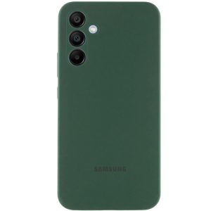 Чохол для Samsung Galaxy S25+ Зелений Silicone Cover Lakshmi Full Camera with Logo
