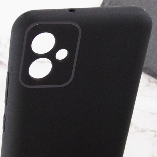 Чохол для Samsung Galaxy A06 Чорний TPU GETMAN Liquid Silk Full Camera - Зображення 4