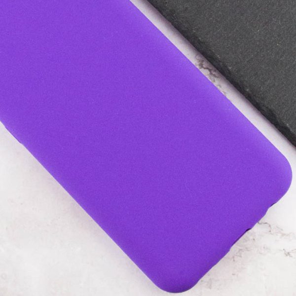 Чохол для Samsung Galaxy A06 Фіолетовий TPU GETMAN Liquid Silk Full Camera - Зображення 3