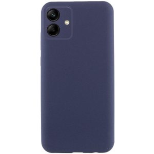 Чохол для Samsung Galaxy A06 Синій TPU GETMAN Liquid Silk Full Camera