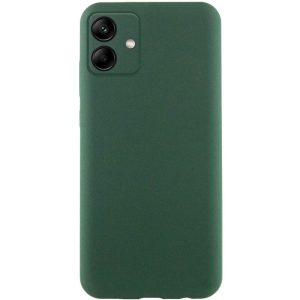 Чохол для Samsung Galaxy A06 Зелений TPU GETMAN Liquid Silk Full Camera
