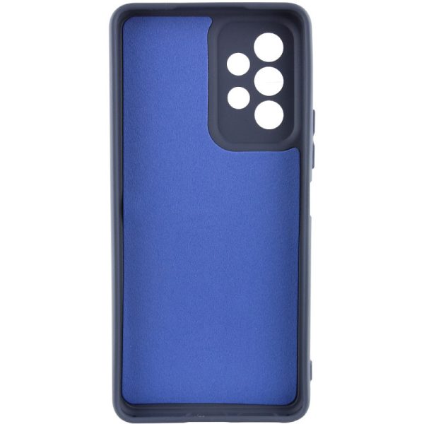 Чохол для Samsung Galaxy A13 4G Синій TPU GETMAN Liquid Silk Full Camera - Зображення 2