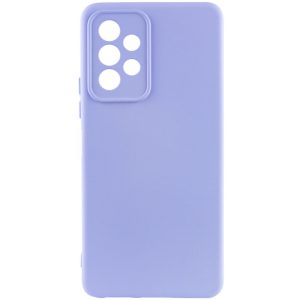 Чохол для Samsung Galaxy A23 4G Фіолетовий TPU GETMAN Liquid Silk Full Camera