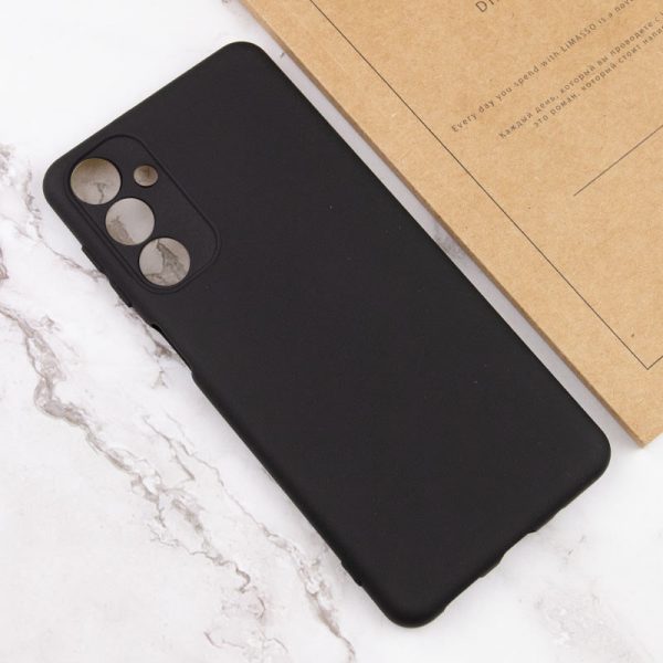 Чохол для Samsung Galaxy A24 4G Чорний TPU GETMAN Liquid Silk Full Camera - Зображення 4