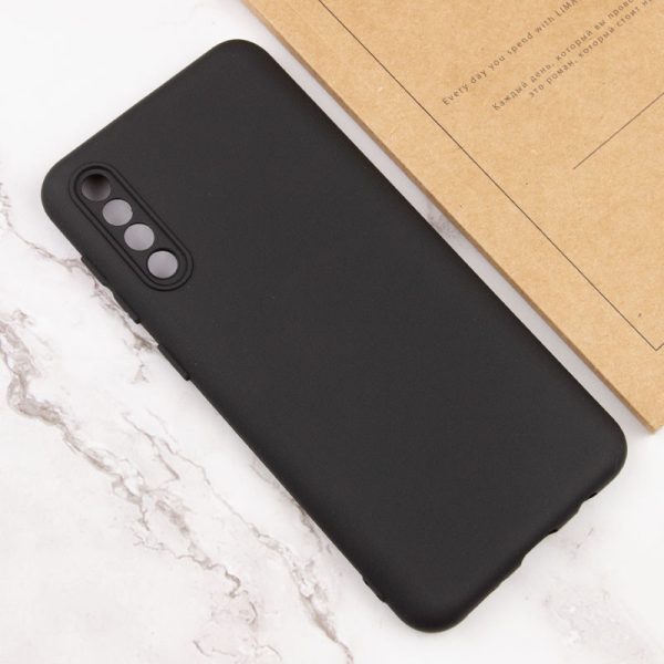 Чохол для Samsung Galaxy A50 (A505F) / A50s / A30s Чорний TPU GETMAN Liquid Silk Full Camera - Зображення 4
