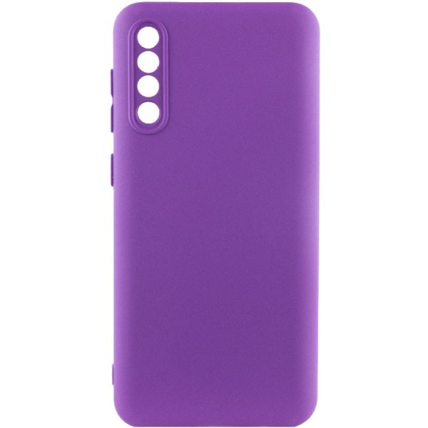 Чохол для Samsung Galaxy A50 (A505F) / A50s / A30s Фіолетовий TPU GETMAN Liquid Silk Full Camera