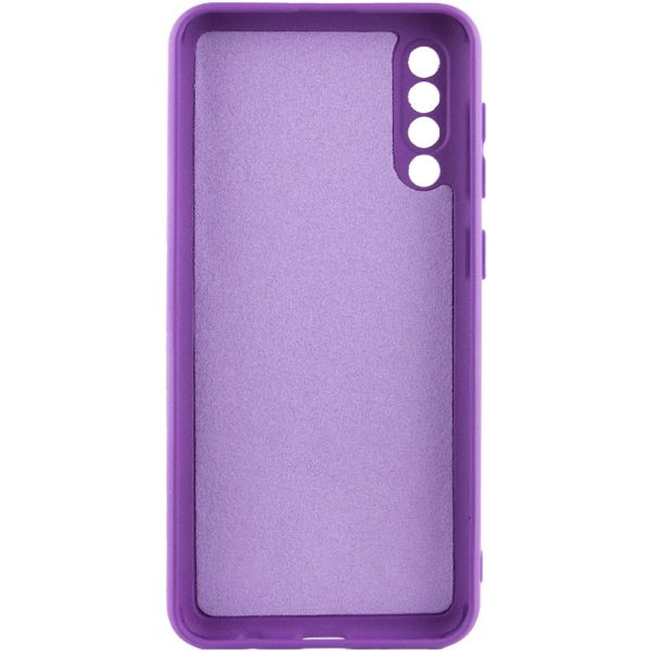 Чохол для Samsung Galaxy A50 (A505F) / A50s / A30s Фіолетовий TPU GETMAN Liquid Silk Full Camera - Зображення 3
