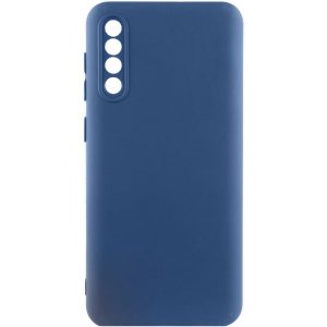 Чохол для Samsung Galaxy A50 (A505F) / A50s / A30s Синій TPU GETMAN Liquid Silk Full Camera