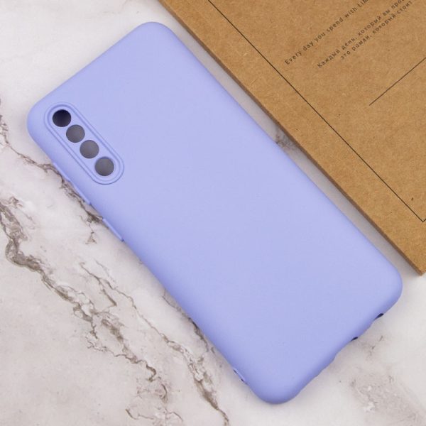 Чохол для Samsung Galaxy A50 (A505F) / A50s / A30s Фіолетовий TPU GETMAN Liquid Silk Full Camera - Зображення 4