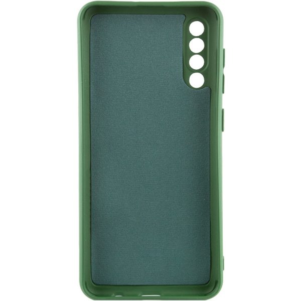 Чохол для Samsung Galaxy A50 (A505F) / A50s / A30s Зелений TPU GETMAN Liquid Silk Full Camera - Зображення 3