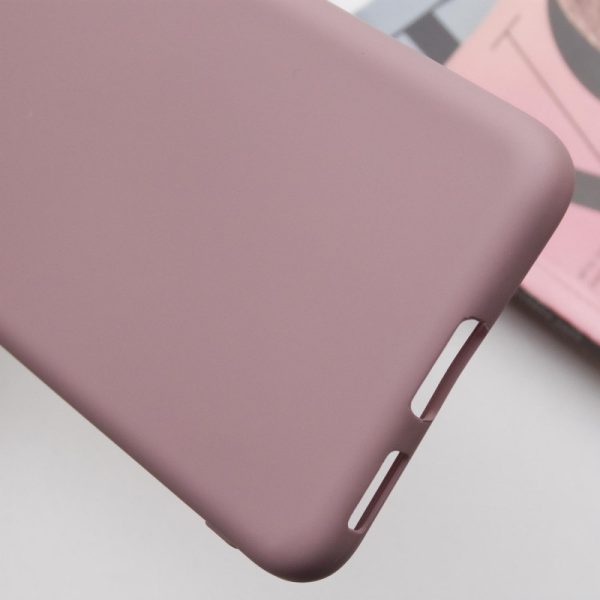 Чохол для Samsung Galaxy S21 Рожевий TPU GETMAN Liquid Silk Full Camera - Зображення 6