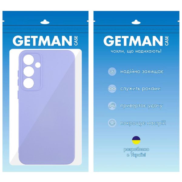 Чохол для Samsung Galaxy S23 FE Фіолетовий TPU GETMAN Liquid Silk Full Camera - Зображення 5