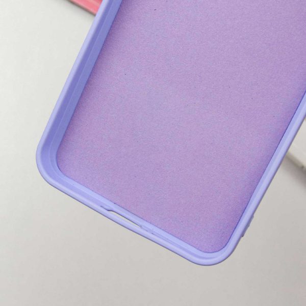 Чохол для Samsung Galaxy S23 FE Фіолетовий TPU GETMAN Liquid Silk Full Camera - Зображення 8