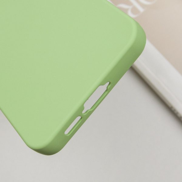 Чохол для Samsung Galaxy S23 FE Зелений TPU GETMAN Liquid Silk Full Camera - Зображення 6