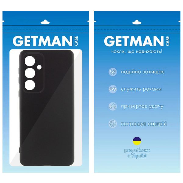 Чохол для Samsung Galaxy S24 FE Чорний TPU GETMAN Liquid Silk Full Camera - Зображення 4