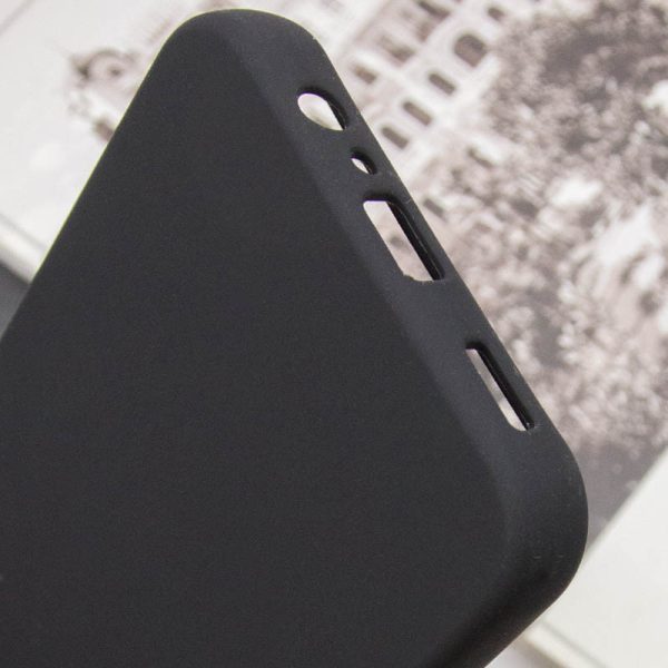 Чохол для Samsung Galaxy A54 5G Чорний TPU GETMAN Liquid Silk Full Camera - Зображення 7