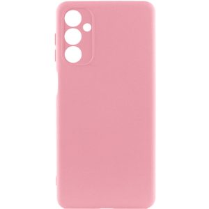 Чохол для Samsung Galaxy A54 5G Рожевий TPU GETMAN Liquid Silk Full Camera