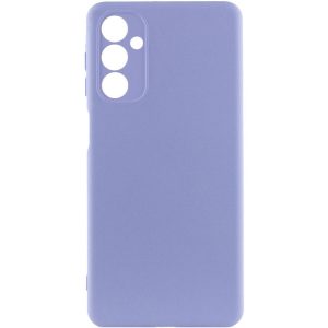Чохол для Samsung Galaxy A54 5G Фіолетовий TPU GETMAN Liquid Silk Full Camera