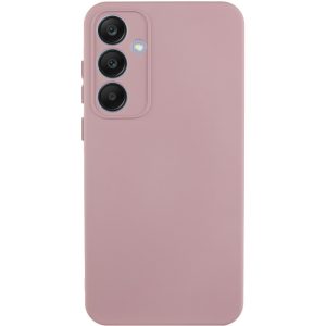 Чохол для Samsung Galaxy S22 Рожевий TPU GETMAN Liquid Silk Full Camera