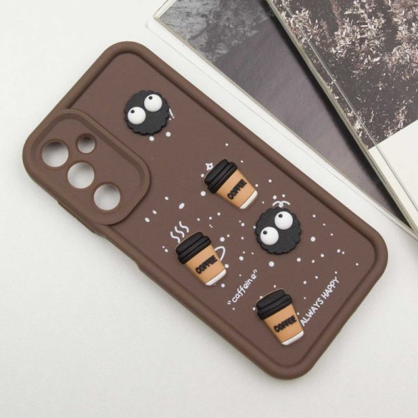 Чохол для Samsung Galaxy A15 4G/5G Коричневий TPU Toys Case - Зображення 4