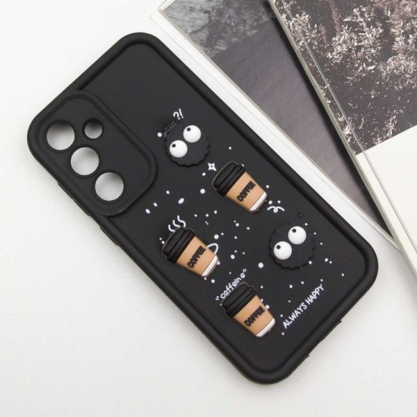 Чохол для Samsung Galaxy A35 Чорний TPU Toys Case - Зображення 2