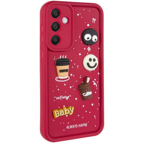 Чохол для Samsung Galaxy A36 5G Червоний TPU Toys Case