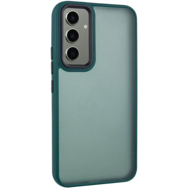 Чохол для Samsung Galaxy A36 5G / A56 5G Зелений TPU+PC Lyon Frosted