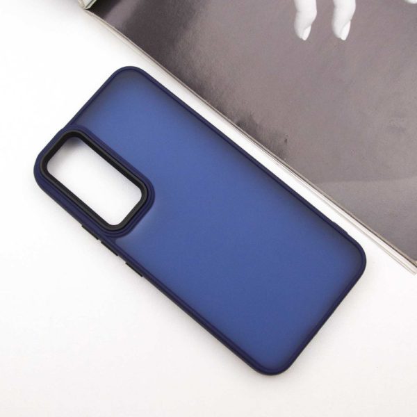 Чохол для Samsung Galaxy A36 5G / A56 5G Синій TPU+PC Lyon Frosted - Зображення 2
